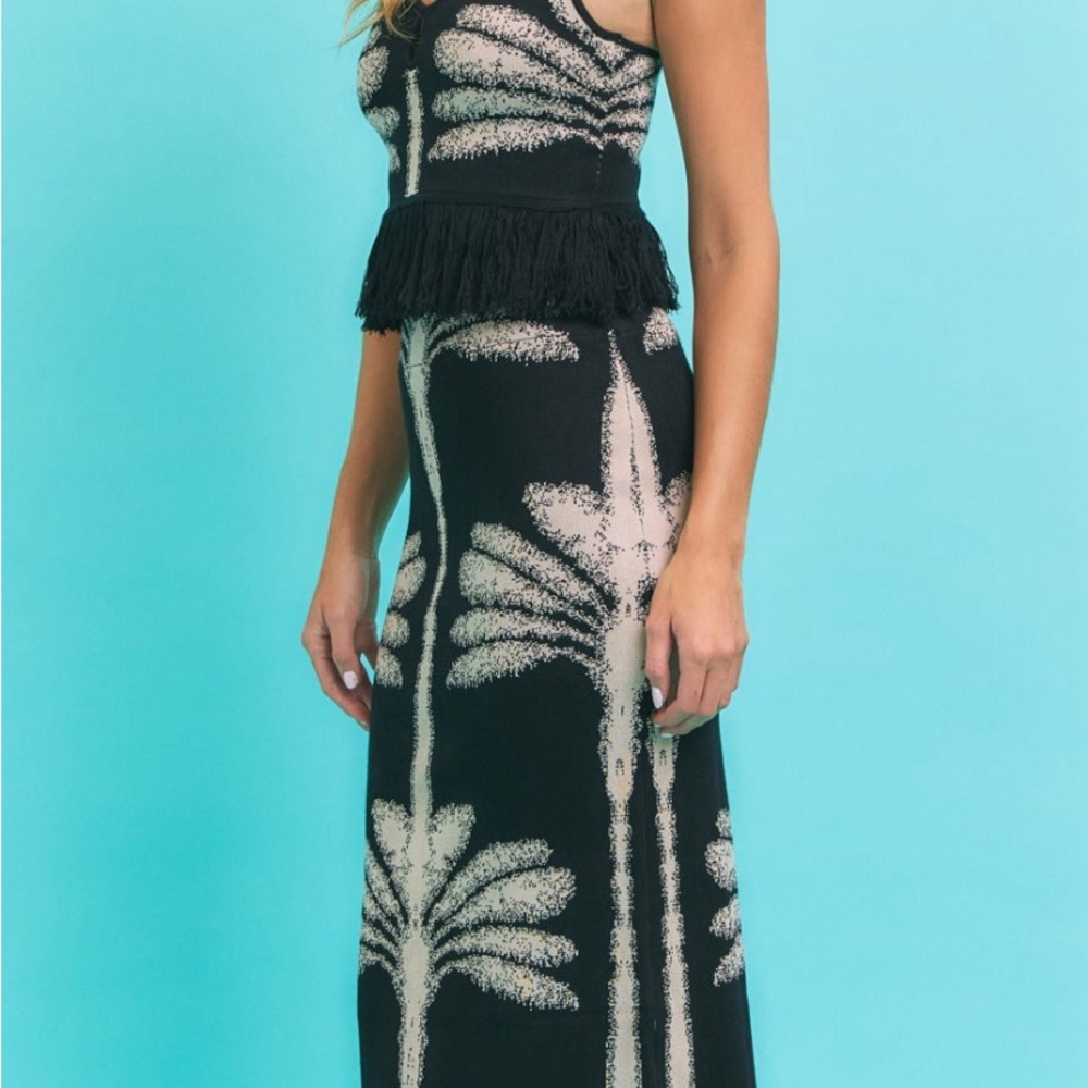 In Your Palms Printed Knit Set - Picture 6 of 7